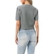 thumbnail image 3 of INSPIRA CHIC Regreso a Clases Cárdigan de Verano de Manga Corta Suéter de Punto Casual con Botones Cuello Redondo Suéter Ligero Tops L Gris, 3 of 6