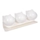 thumbnail image 1 of Cuencos Elevados Para Gatos, Cuenco Duradero Para Comida Y Agua Para Gatos De Interior, Cachorros, Color Blanco, 1 of 3