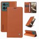 thumbnail image 2 of Funda Billetera de Cuero para Motorola Edge 50 5G con Tarjetero y Soporte - Tapa Magnética Marrón, 2 of 6