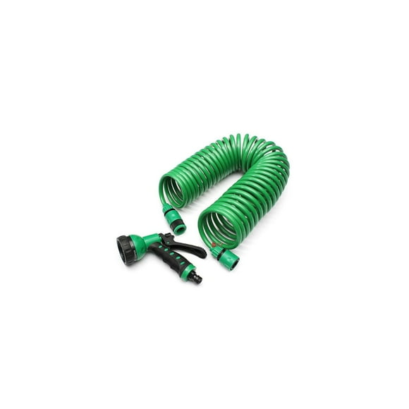 Manguera Espiral Retráctil 15 m Incluye Pitón
