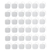 Magideal - 36 Almohadillas De Electrodos, Cómodas Y Reutilizables, De Repuesto Para Electroterapia