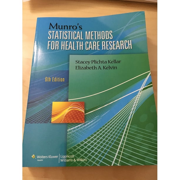 Libro Lippincott Williams & Wilkins – Métodos Estadísticos de Munro para la Investigación en Salud (6ª Edición)