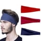 thumbnail image 1 of Paquete de 3 diademas deportivas para hombre y mujer, absorbentes del sudor, para correr, gimnasio, entrenamiento, tenis, baloncesto, fútbol, unisex., 1 of 5