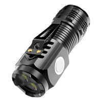 Genérico - Linterna Tactica Recargable De Larga Distancia Led Negro