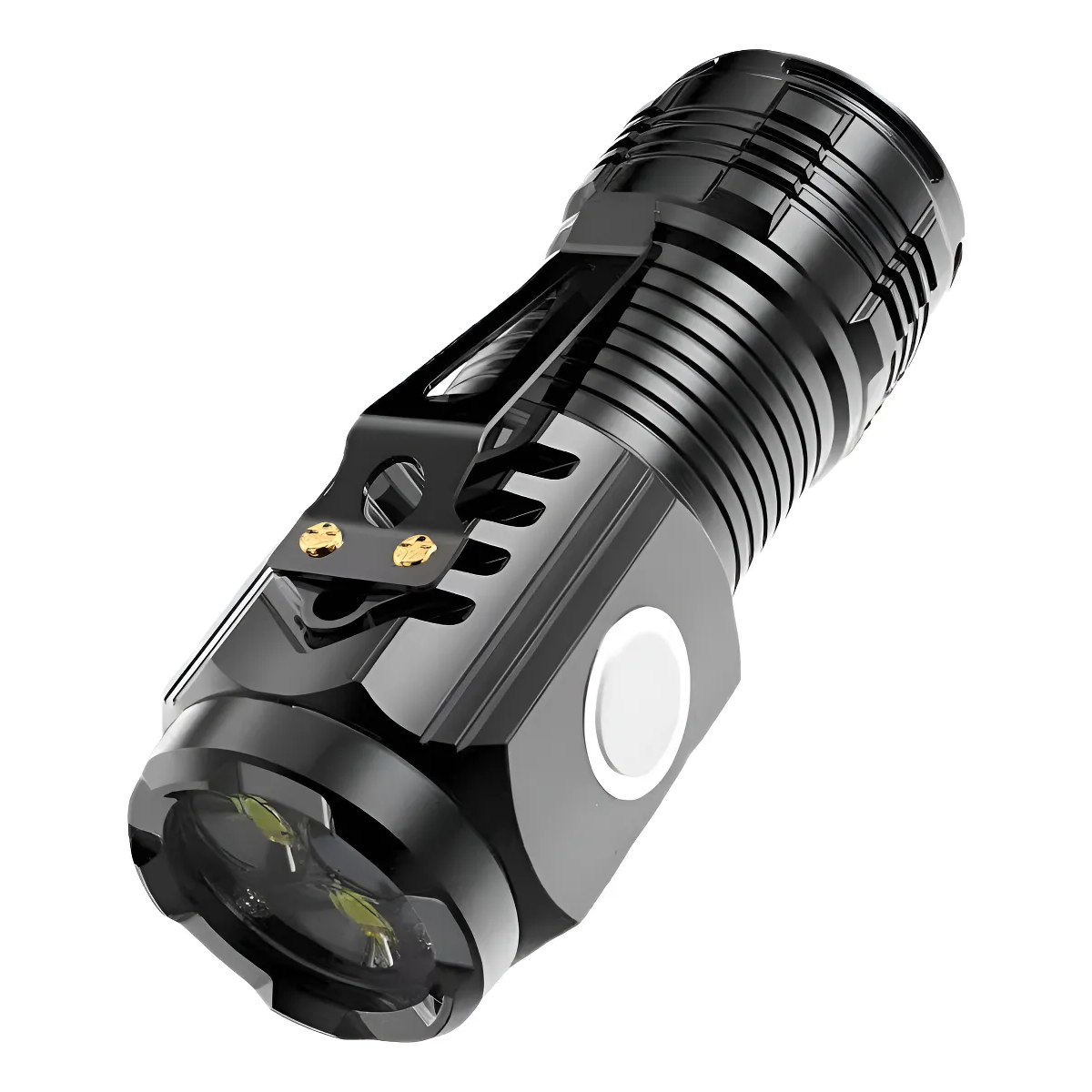 Genérico - Linterna Tactica Recargable De Larga Distancia Led Negro