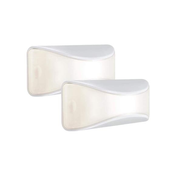 Luz LED para escalera Mr. Beams MB500-WHT-02-00, blanca, paquete de 2
