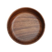 Magideal - Cuenco De Madera Para Servir,Tazón De Madera,Tazón De Almacenamiento De Alimentos,Tazón De Refrigerios,Tazón De Servir Ensaladera Grande De Madera Fru L