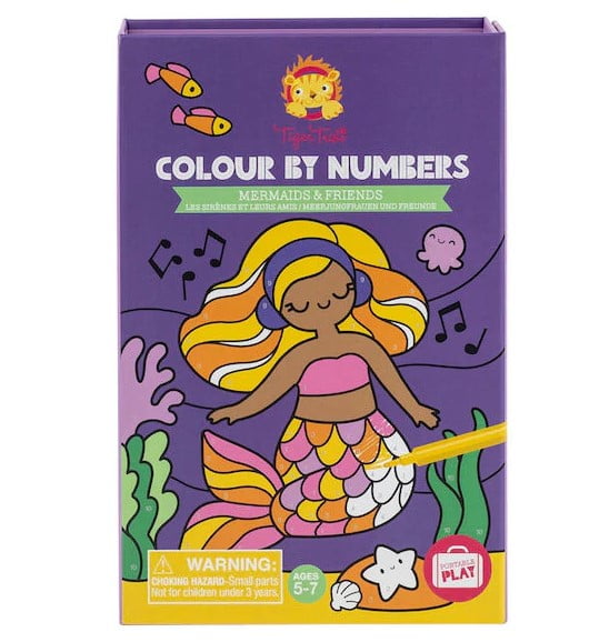 Creart Art Kit Pintura Por Números Ravensburger - La Sirenita (26x20cm) Creart Stitch