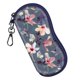 thumbnail image 1 of Funda para gafas Fintie Blooming Hibiscus de neopreno con mosquetón, 1 of 7