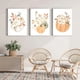 thumbnail image 3 of 3pcs Autumn Floral Bouquet Canvas Painting - Watercolor Pumpkin Posters and Prints for Fall Home Decor - No Frame Required, 3 of 4