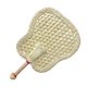 thumbnail image 2 of Ventilador De Mano De Paja Tejida Ventiladores Decorativos De Mano Para El Hogar Al Aire Libre 37x25cm, 2 of 5
