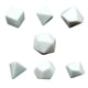 thumbnail image 5 of 7 Dados Blancos Vacíos Para Hacer Dados, Juegos De Rol, Suministros Para Fiestas, 5 of 5