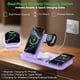 thumbnail image 2 of Base de Carga Feiltik Y23 Dual MagSafe Plegable con Reloj 22W para Apple, 2 of 3