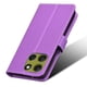 thumbnail image 4 of Funda Billetera para Motorola MOTO Razr 50 Ultra con Ranuras y Soporte Morado, 4 of 6