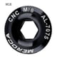 thumbnail image 2 of Tapa Perno Biela Aluminio Bicicleta M15, M18, M19, M20 Mtb negro, 2 of 4