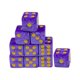 thumbnail image 4 of Dados De Juego De 10x0,6 Pulgadas, Material Didáctico Para Juegos De Mesa, Juegos De Rol, Ense?anza De Matemáticas, Amarillo Violeta, 4 of 5