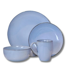 Decoexpress - Juego De Loza 16 Piezas Vajilla Cerámica Estocolmo