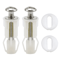Genérico - 2X Tornillos De Asiento De Inodoro, Juego De Tornillos