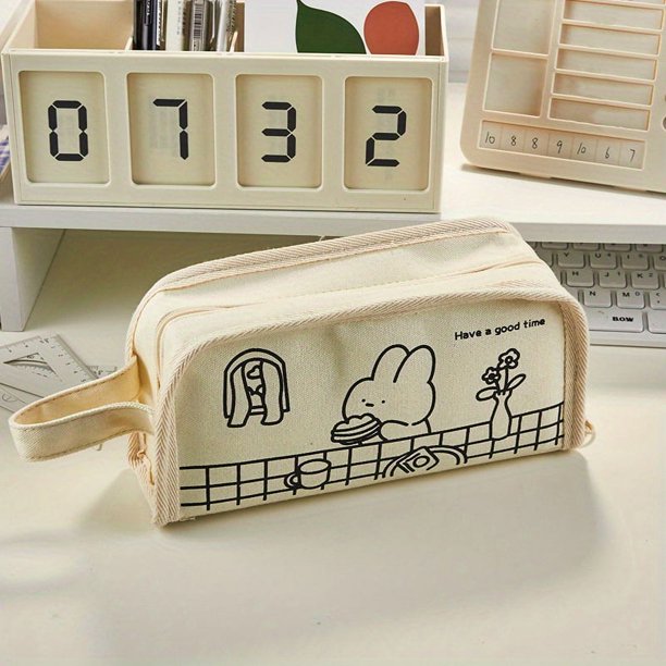 Large Capacity Stationery Bag: Perfect for Office, School, and Home - Suitable for Everyone!