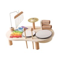 Bothyi - Juego De Batería Para Niños, Juego De Instrumentos Musicales Montessori Para Niños, Regalos Para Niños Pequeños