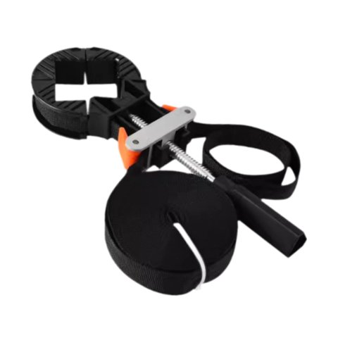 Magideal - Abrazadera De Banda De 90 Grados, Soporte De Correa De Sujeción De Marco, Herramienta De Abrazadera De Marco De Imagen Resistente Al Desgaste De Alto Longitud De La Correa 10M