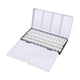 thumbnail image 2 of Estuche de metal para paletas de acuarela, latas de pintura vacías, cajas de paletas, latas de acuarela para bricolaje, acuarelas, óleos, pinturas y 52 medias sartenes, 2 of 5