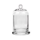 thumbnail image 4 of Candelabro De Cúpula De Cristal Cloche Con Asa Superior Para Frutas, Piedras Aromáticas, Pastel, Transparente, 4 of 5