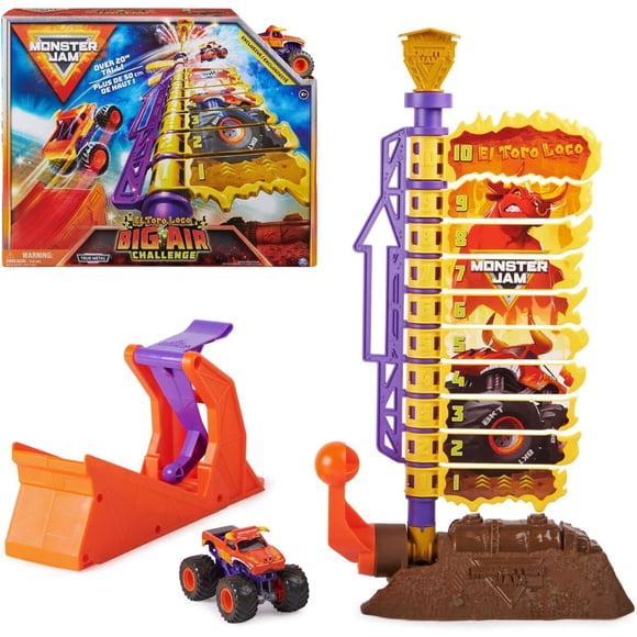 Pista Monster Jam El Toro Loco Big Air Challenge 1:64