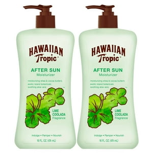 Loción Para Después Del Sol Hawaiian Tropic Lime Coolada, 480 Ml, Paquete Doble