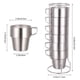 thumbnail image 3 of Juego de 6 tazas de café apilables con soporte de acero inoxidable 304, con doble aislamiento, para café, leche, té, camping, picnic al aire libre., 3 of 8