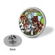 thumbnail image 3 of Amigos animales-Theme Round Button Badge: Premium Metal Construction, Ideal for High-End Events 2.8 cm, 3 of 6