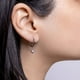 thumbnail image 2 of Aros Plata Mujer Argolla Estrella Andromeda, 2 of 3
