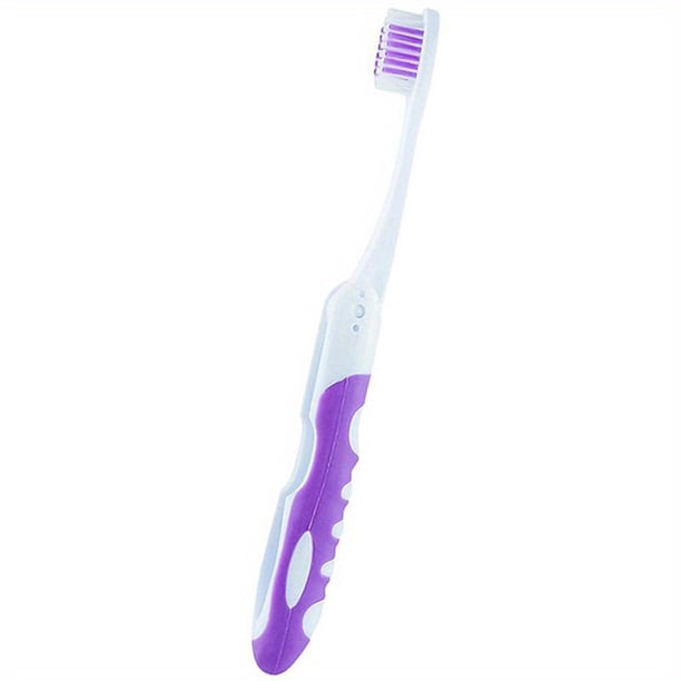 Travel Folding Toothbrush, Portable Soft Toothbrush For Camping, Hiking, And Backpacking, Foldable Toothbrush For Trveling, Hotel, Outdoor, Travel Essential