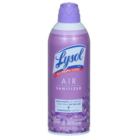 Sanitizador De Aire Lysol Lavender Sky 295 Ml Spray