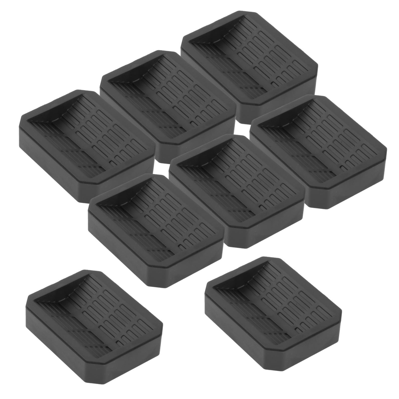 Magideal - Tazas Con Ruedas Para Muebles, Posavasos Para Muebles, Tapón Para Ruedas, Tapón Para Cama, Tazas Para Muebles Sin Arañazos Para Protectores De Suelos 8 Piezas