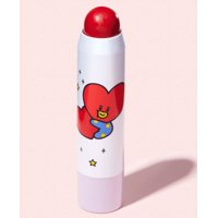 The Crème Shop - The Crme Shop | Bt21: Lápiz Labial Y Labial Chic | Lápiz De Esencia Con Color - Tata (Rojo K-Pop)