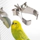 thumbnail image 4 of Pinza para frutas y verduras de loro, jaula para pájaros, soporte para comida, pinza ligera para alimentación de pájaros, dispositivo alimentador para periquitos, animales pequeños, 4 of 7