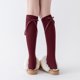 thumbnail image 1 of suxuMhao Calcetines Gruesos hasta la Rodilla, 3 Pares de Calcetines de Algodón Rojo Oscuro hasta la Rodilla, Talla Única para la Mayoría, Calcetines Cómodos para Botas hasta la Rodilla, Calcetines, 1 of 2