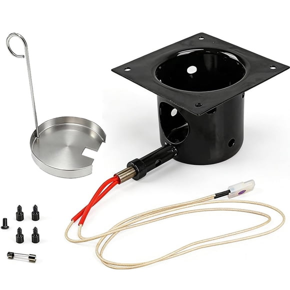 Kit de olla de combustión y varilla incandescente JIN BETTER GRILL PARTS de 30 pulgadas, 200 W