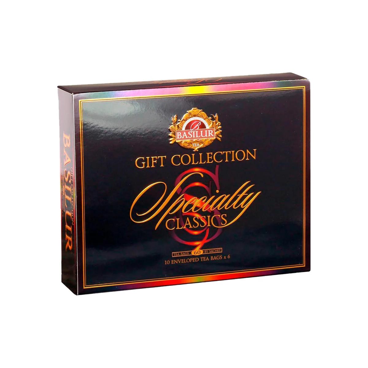 Basilur - Te Negro Verde Specialty Classics Caja 60 Bolsas