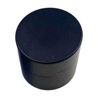 Ioensy - Pool Cue Chalk Holder Organizador Forma Redonda Fácil De Usar Carrier Case Metal Black