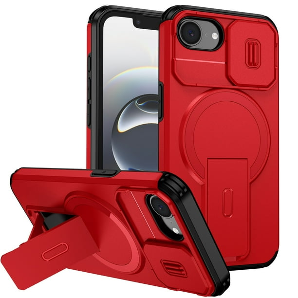 Funda FOXDOCK para iPhone 16e – Magnética Antigolpes con Soporte y Protección Doble