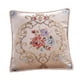 thumbnail image 3 of Funda de almohada bordada, funda de almohada decorativa europea de lujo, funda de cojín decorativa para decoración de habitación, cama, sillas y coche Beige, 3 of 5