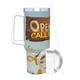 thumbnail image 3 of Open Season: Llamada de la Naturaleza Vaso aislado de acero inoxidable con asa, diseño temático, regalo para familia, amigos y fans; incluye pajita y encaja en el portavasos estándar, 40 oz, 3 of 6