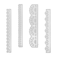 Bothyi - Juego De 4 Piezas De Troqueles De Corte, Herramientas De Plantilla, Manualidades De Acero Para Álbum De Recortes