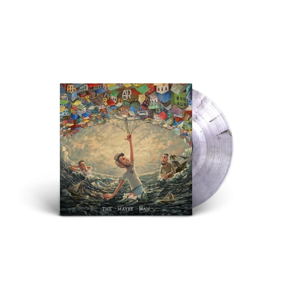 Disco de vinilo AJR The Maybe Man Iridescent Pearl Purple LP