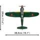 thumbnail image 3 of Modelo de avión COBI de la Segunda Guerra Mundial Kawasaki Ki-61-I Hyen, 324 piezas, 3 of 9