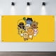 thumbnail image 2 of Amigos Kakao Fondo Temático Pancarta Suministros de Decoración para Fiesta de Cumpleaños, Decoración de Fondo de Fiesta Personalizado,150x90cm, 2 of 6