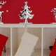 thumbnail image 3 of Soporte de metal para calcetines navideños, plateado, para colgar calcetines de árbol de Navidad, gancho antideslizante para adornos de repisa, ideal para chimeneas navideñas de estilo rústico., 3 of 6
