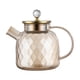 thumbnail image 5 of Jarra de vidrio, jarra de té helado, jarra para nevera, práctica jarra de jugo, recipiente para té, tetera para café, fiestas familiares y eventos 1.3L, 5 of 5